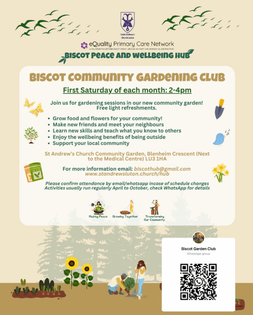 community gardening in luton